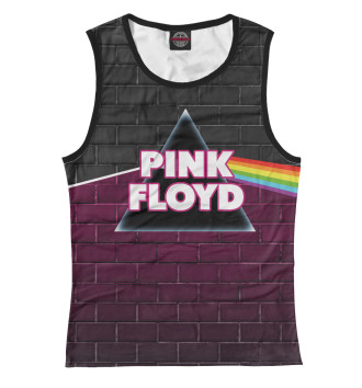 Женская Майка Pink Floyd: Пинк Флойд радуга