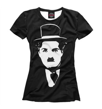 Женская Футболка Чарли Чаплин