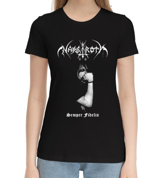Женская Хлопковая футболка Nargaroth