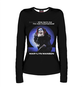 Женский Лонгслив Marilyn Manson