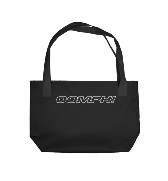 Пляжная сумка с изображением Oomph! цвета 