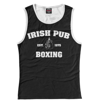 Майка для девочек Irish Pub Boxing