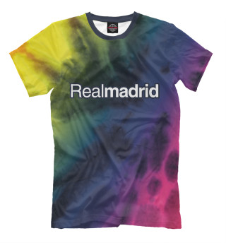 Мужская футболка Реал Мадрид - Tie-Dye