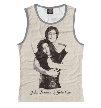 Женская Майка John Lennon & Yoko Ono
