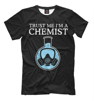 Мужская футболка Верь мне, я химик