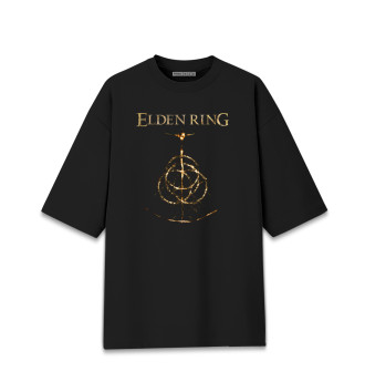Женская Хлопковая футболка оверсайз Elden Ring