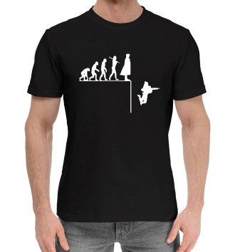 Мужская Хлопковая футболка Sherlock Evolution