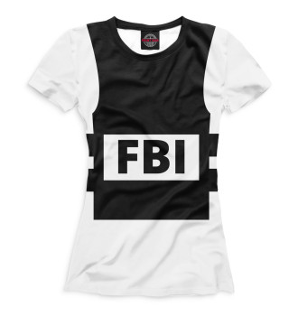 Футболка для девочек FBI