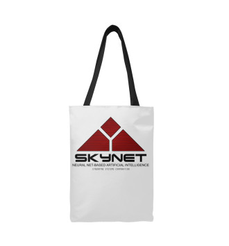Сумка-шоппер skynet logo white