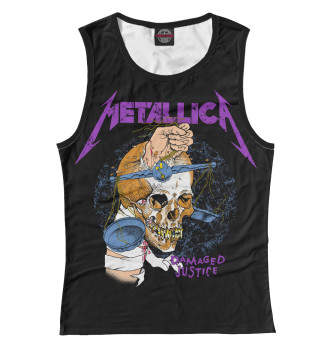 Майка для девочек Metallica Damaged Justice