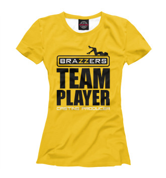 Футболка для девочек Brazzers Team player