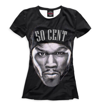 Женская Футболка 50 Cent