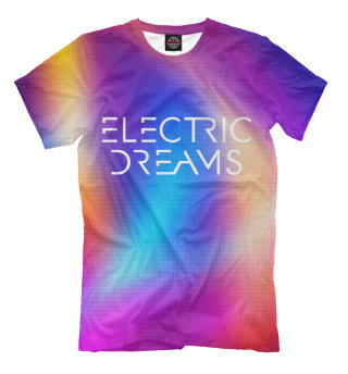 Мужская футболка Электрические сны