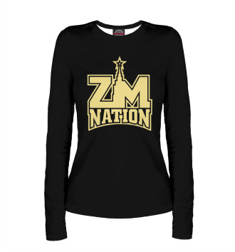 Женский Лонгслив ZM Nation