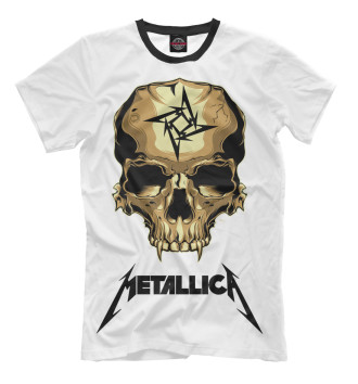 Мужская Футболка Metallica Skull