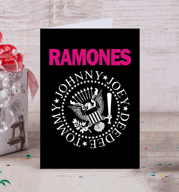  Ramones pink