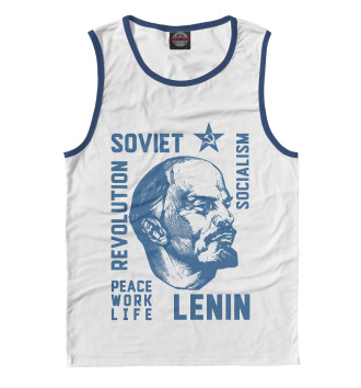 Мужская Майка Ленин