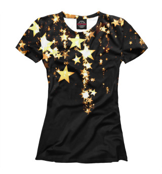 Женская футболка Мерцание звёзд