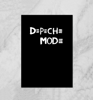Плакат Depeche Mode