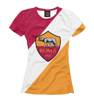 Женская Футболка FC ROMA