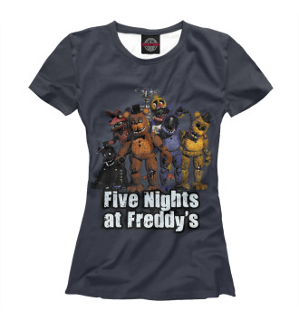 Женская Футболка Five Nights At Freddy's