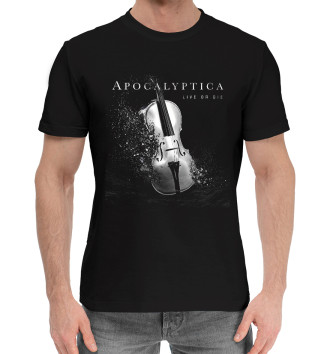 Мужская Хлопковая футболка Apocalyptica