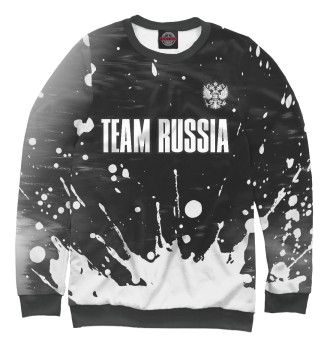 Женский Свитшот Russia - Герб | Team Russia