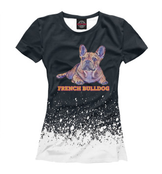 Женская Футболка French Bulldog Lover