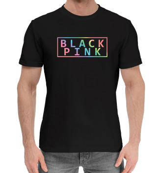 Мужская Хлопковая футболка BLACKPINK