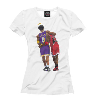 Женская Футболка Kobe & Michael