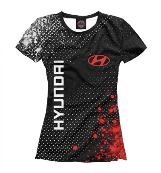 Женская Футболка Hyundai / Хендай