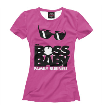 Женская Футболка Boss Baby: family business