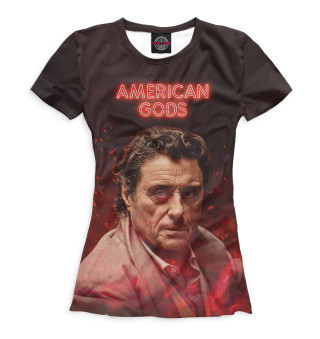Женская футболка Американские боги