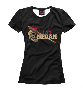Женская Футболка I am Negan