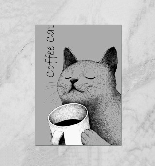Плакат Morning Cat