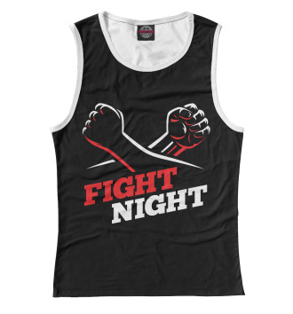 Майка для девочек Fight night