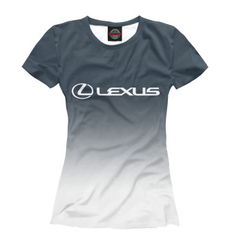 Женская Футболка Lexus / Лексус
