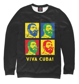 Мужской Свитшот Viva Cuba