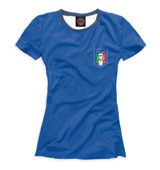 Женская Футболка Сборная Италии