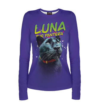 Женский Лонгслив Luna the Panthera