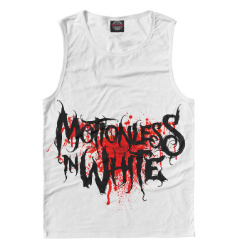 Мужская Майка Motionless In White Blood Logo