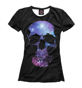 Футболка для девочек Space Skull