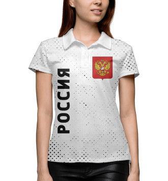 Женское Поло Россия - Герб