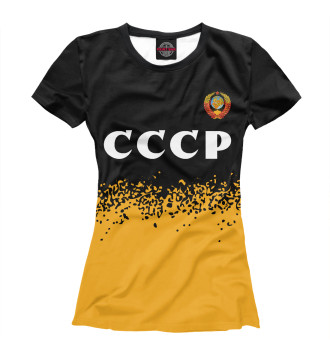 Женская Футболка СССР - Герб