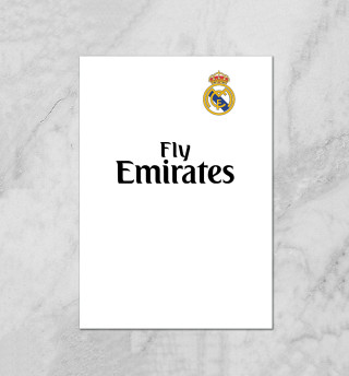 Плакат Форма Реал Мадрид