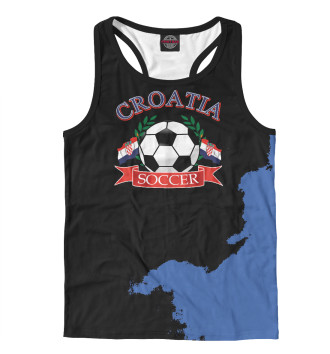 Мужская Борцовка Croatia soccer ball