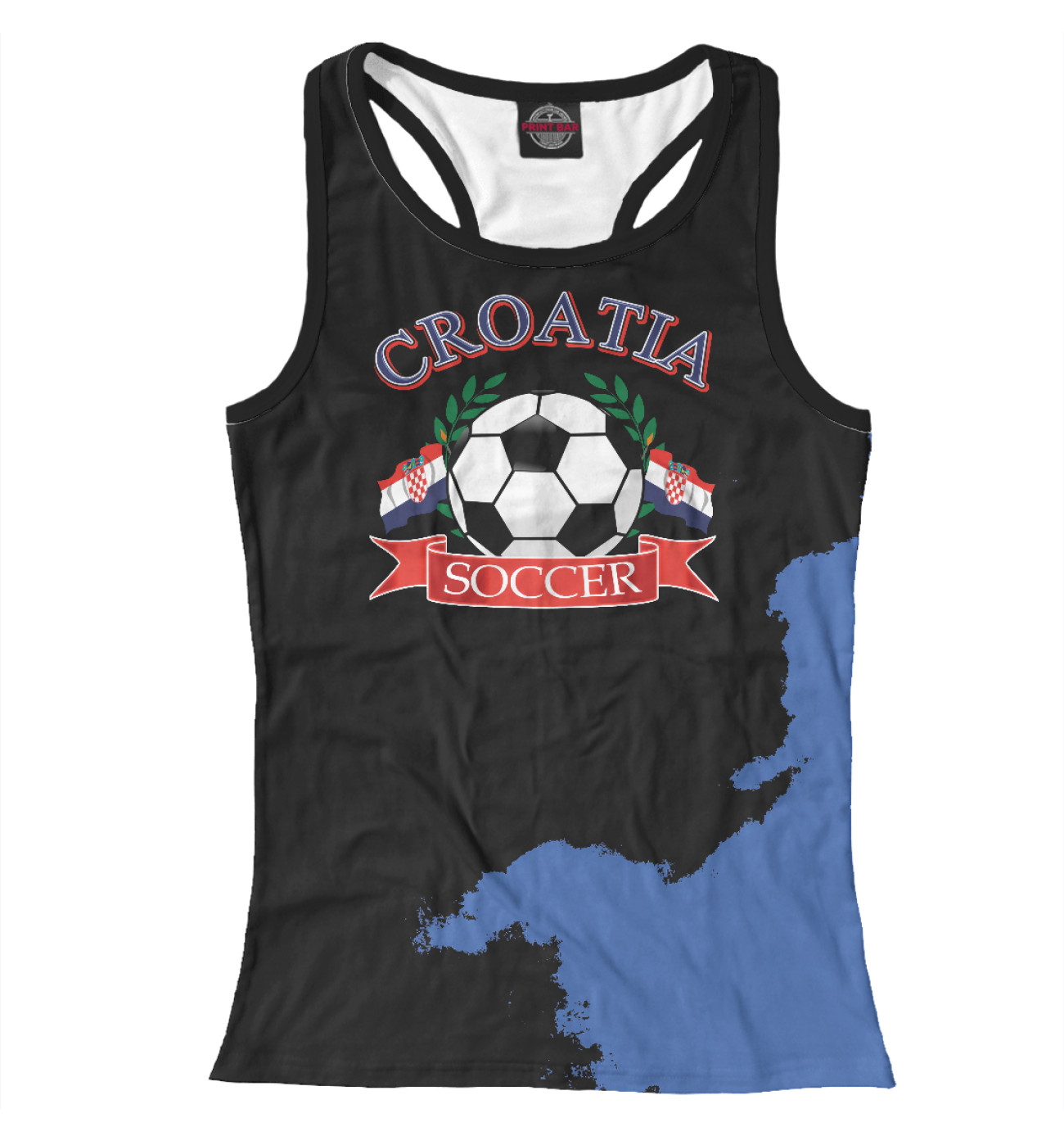 Женская Борцовка Croatia soccer ball, артикул: FTO-670002-mayb-1