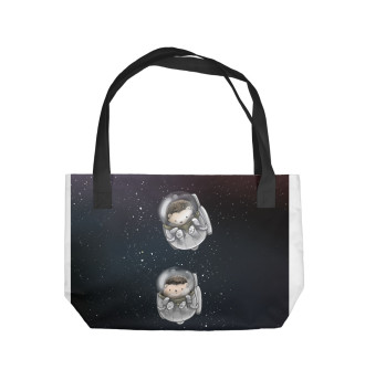 Пляжная сумка Ежи в космосе
