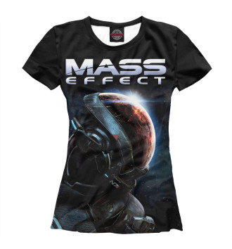 Женская Футболка Mass Effect