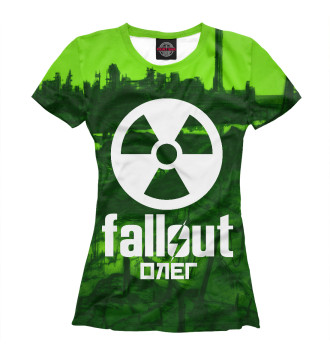 Женская Футболка Fallout-Олег